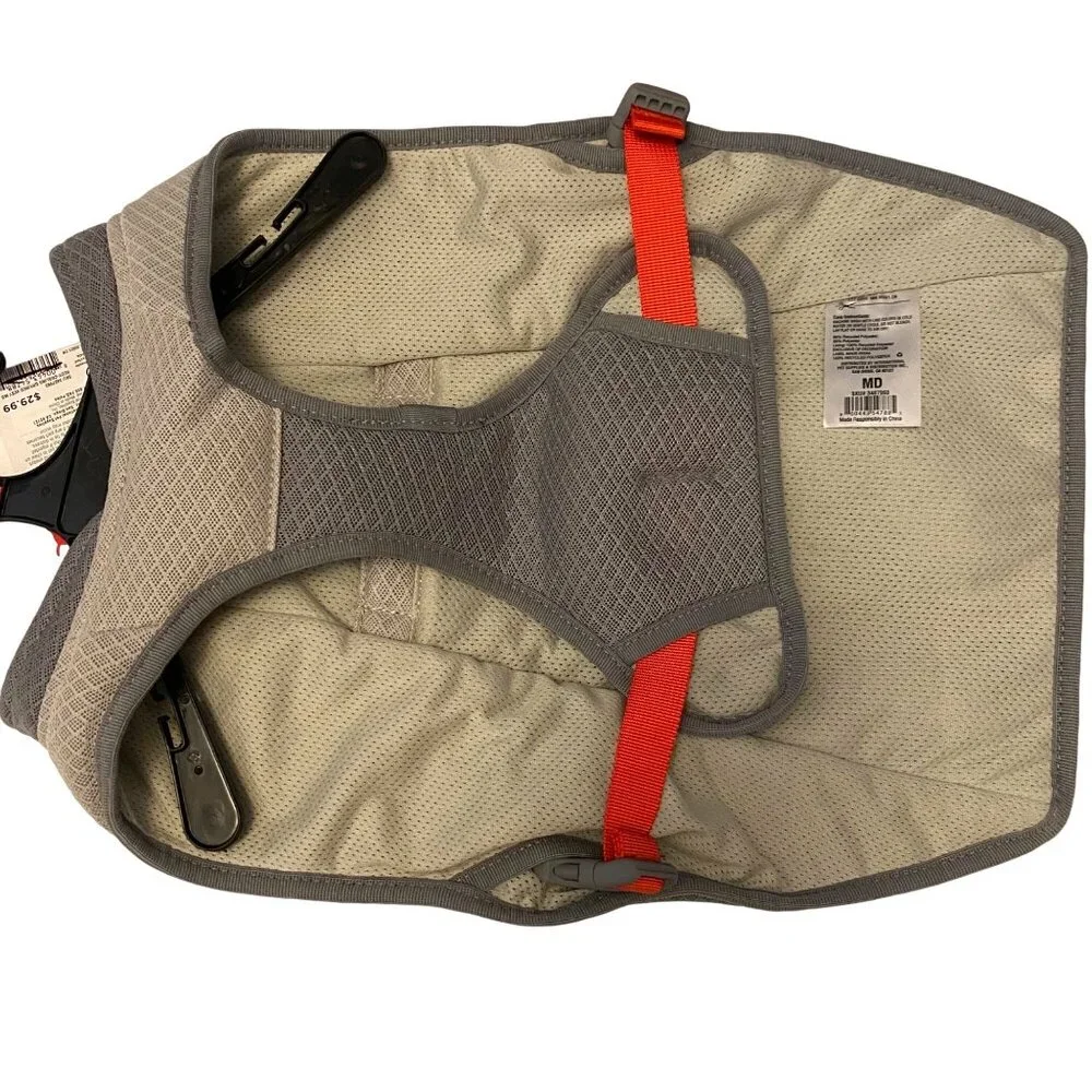 Reddy Dog Vest Cooling Jacket Gray M 18”-21” Outdoor Summer